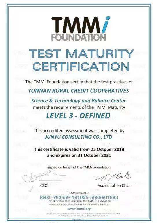 TMMI 测试成熟度模型集成